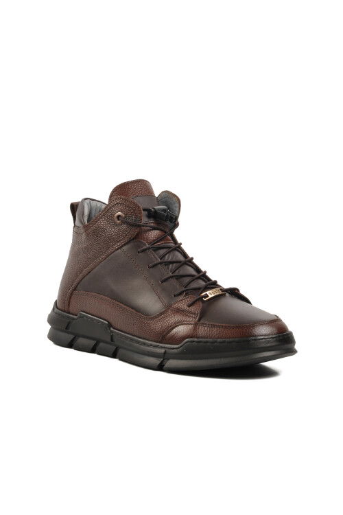 Brown Genuine Leather Mens Boots 725 M