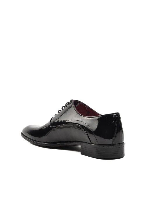 Black Patent Leather Mens Classic Shoes 9410 M