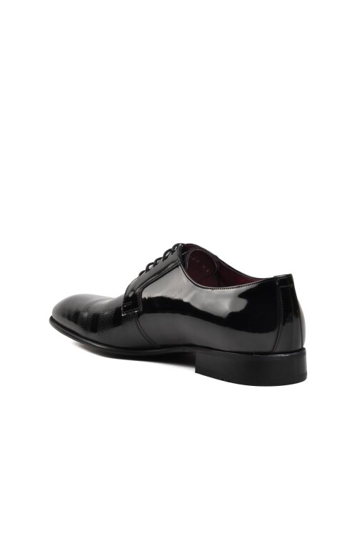 Black Patent Leather Mens Classic Shoes 9642 M