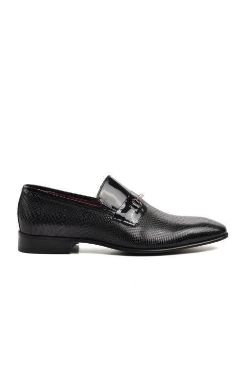 Black Patent Leather Mens Classic Shoes 9686 M