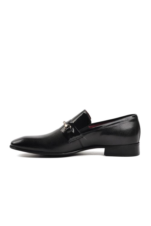 Black Patent Leather Mens Classic Shoes 9686 M