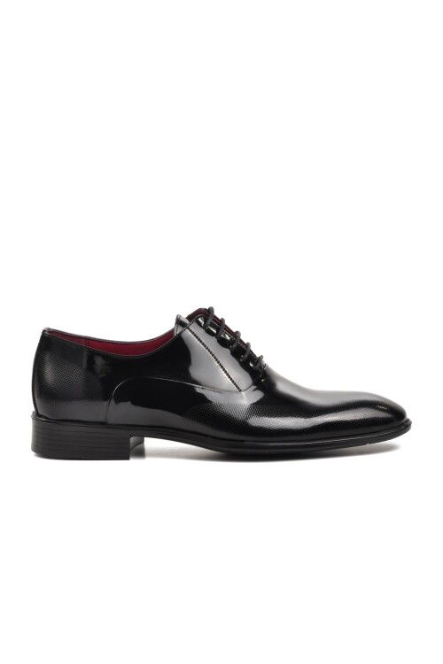 Black Patent Leather Mens Classic Shoes 9705 M