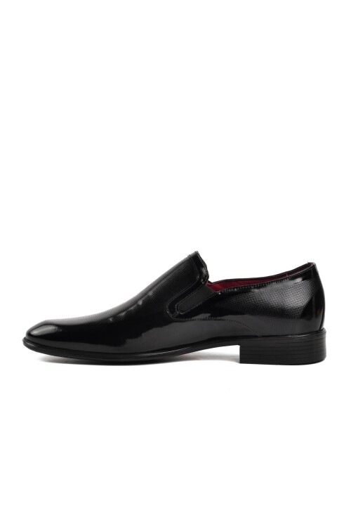 Black Patent Leather Mens Classic Shoes 9767 M