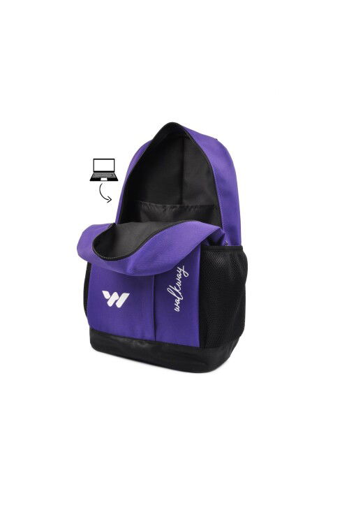 Purple Unisex Backpack Armor