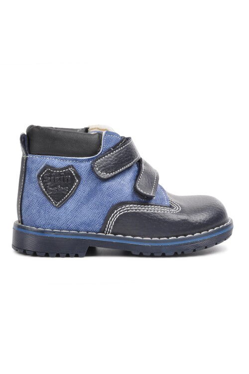 Navy Blue Orthopedic Baby Boots CAT01 B