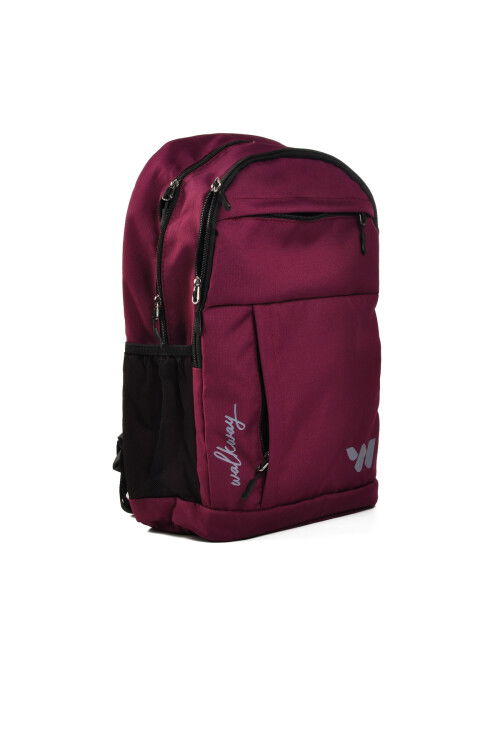 Claret Red Unisex School Bag Combat