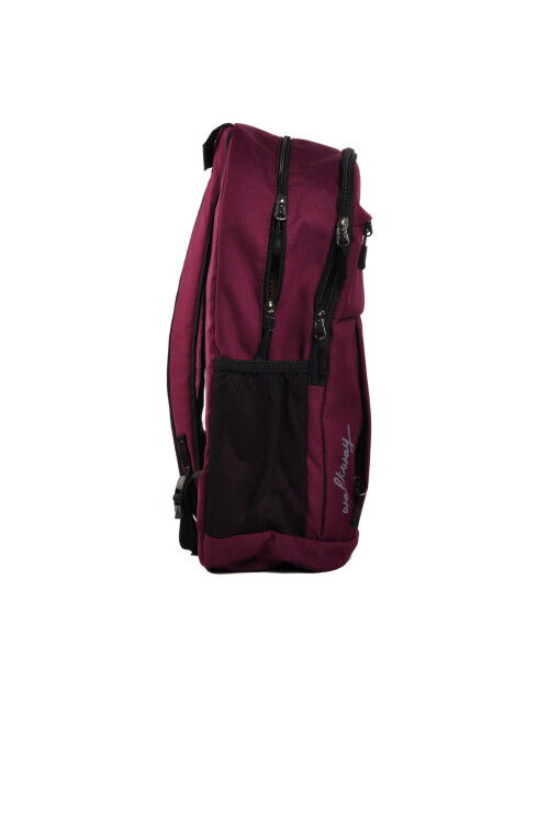 Claret Red Unisex School Bag Combat