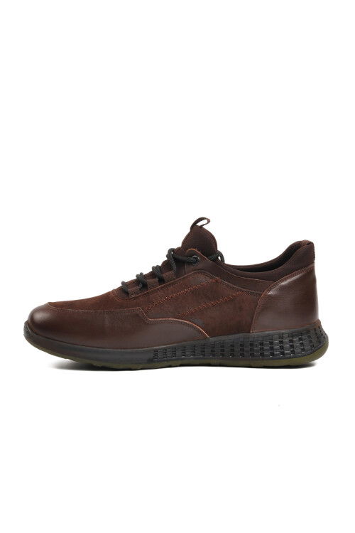 Coffee-Coffee Nubuck Mens Casual Shoes Dbdr 1825 M