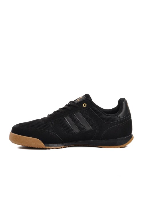 Black-Gold Mens Sneakers Effective M