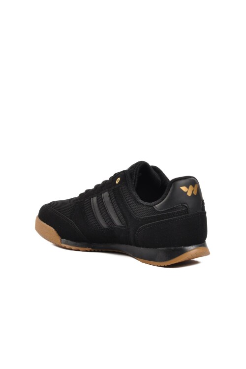 Black-Gold Mens Sneakers Effective M