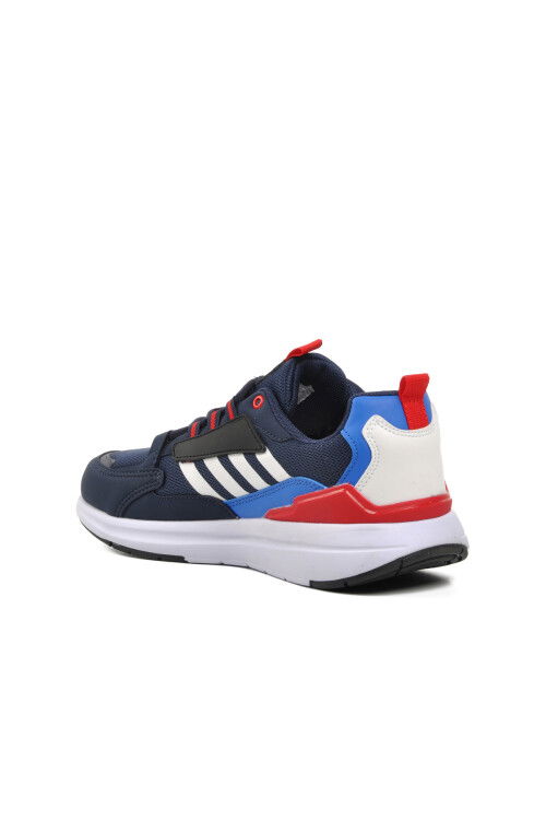 Navy Blue-White-Red Mens Sneakers Medel M