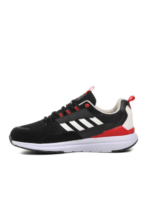 Black-White-Red Mens Sneakers Medel M