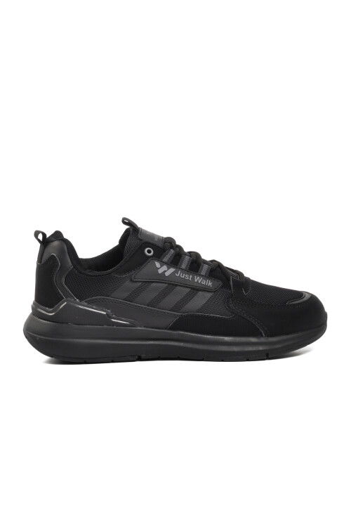 Black-Black Mens Sneakers Medel M