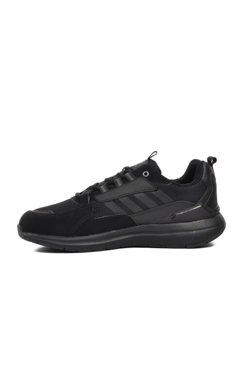 Black-Black Mens Sneakers Medel M