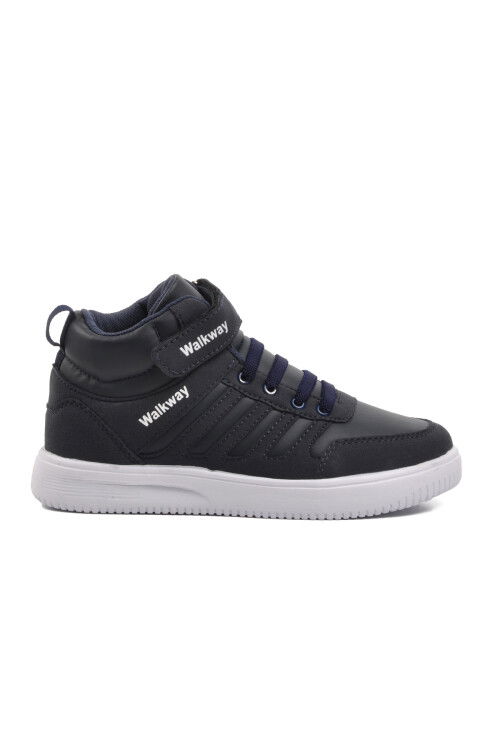 Navy Blue-White Childrens Sports Shoes Mely Hı F