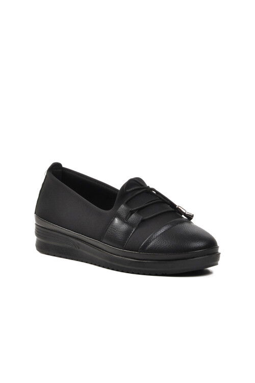 Black Glitter Womens Casual Shoes 026 Z