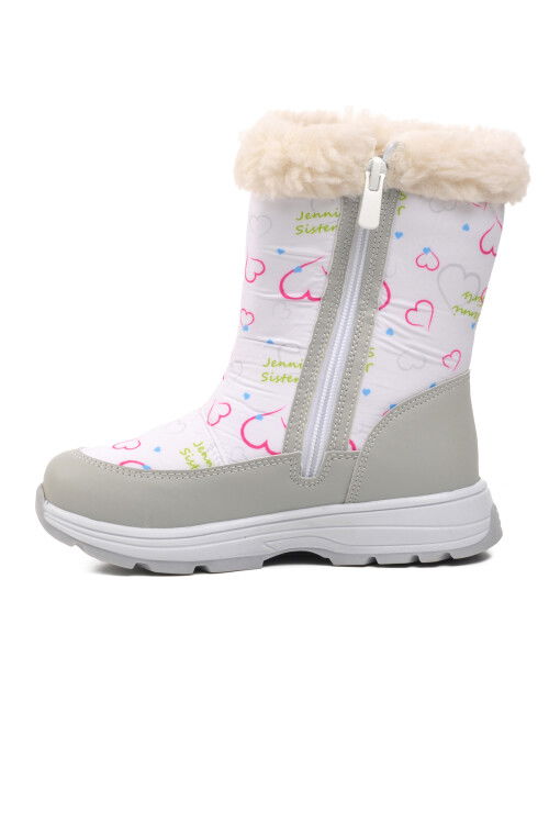 White Girls Snow Boots 1555 P
