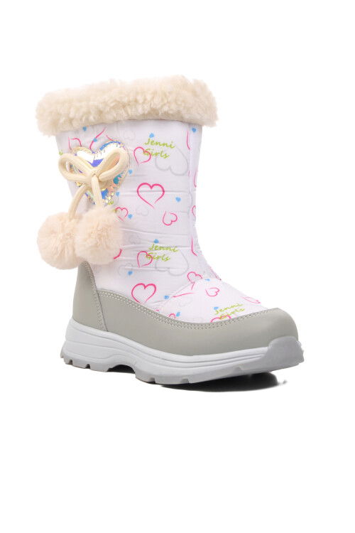 White Girls Snow Boots 1555 P