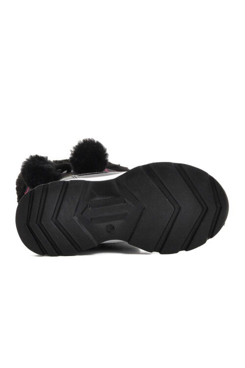 Black Girls Snow Boots 1555 P