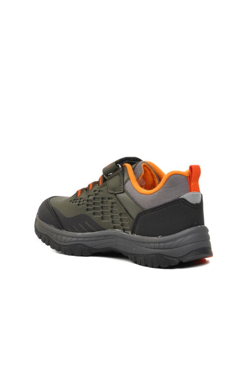 Haki-Turuncu  Çocuk Outdoor Ayakkabı 1572 F