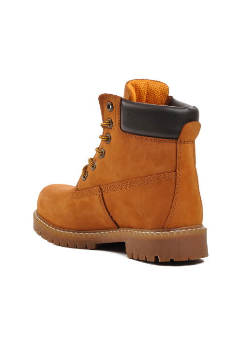 Cinnamon Nubuck Genuine Leather Unisex Boots 220655 G