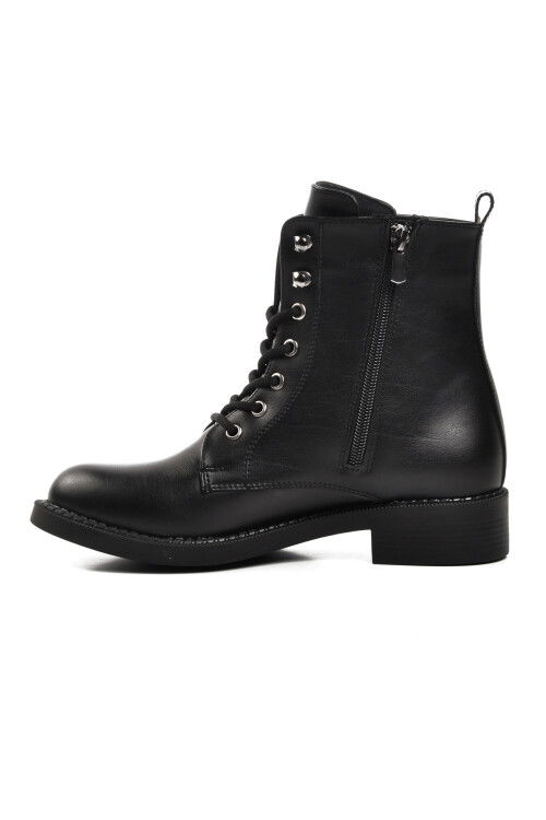 Siyah İçi Polarlı  Kadın Bot 224540 Z