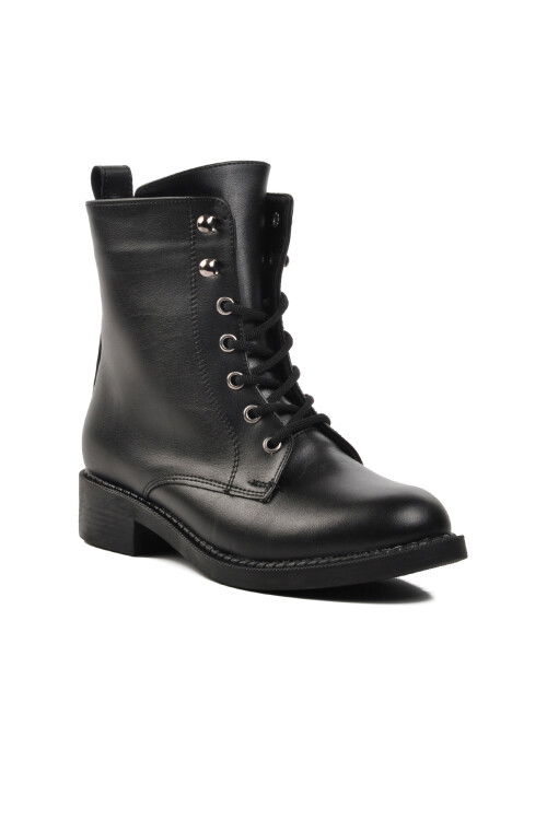 Siyah İçi Polarlı  Kadın Bot 224540 Z