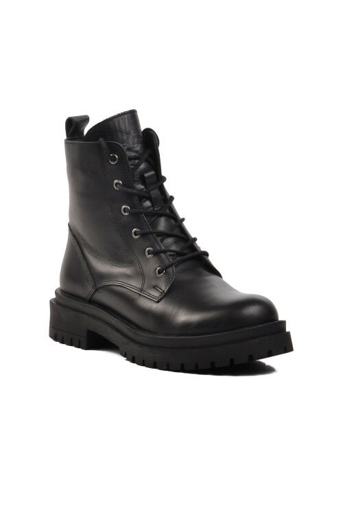 Black Womens Boots Ayakmod 22900 Z