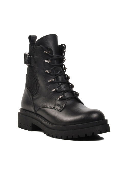 Black Womens Boots Ayakmod 22914 Z