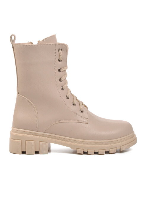 Bej İçi Polarlı  Kadın Bot 238007 Z