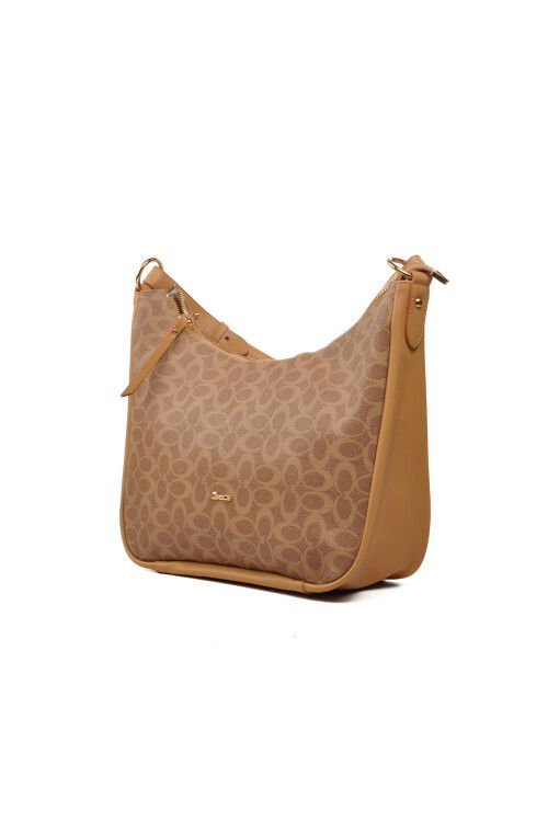 حقيبة كتف نسائية من جلد المنك 2390051K