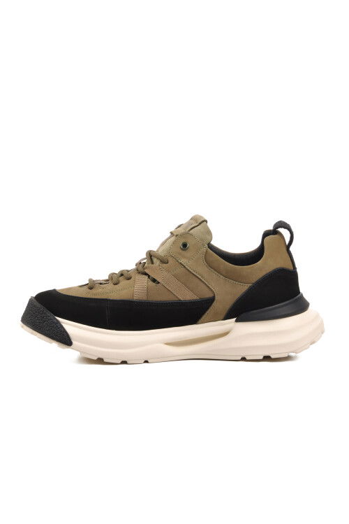 Khaki Mens Sneakers 23K521 M