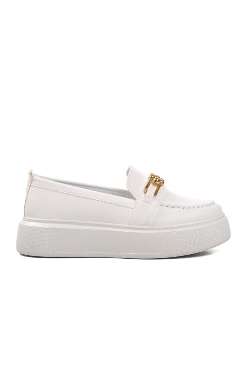 White Womens Casual Shoes 261075 Z