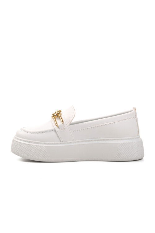 White Womens Casual Shoes 261075 Z