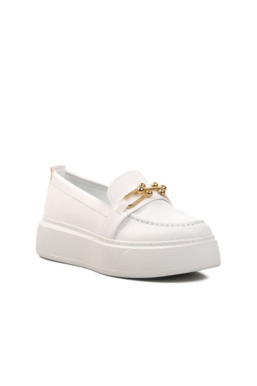 White Womens Casual Shoes 261075 Z