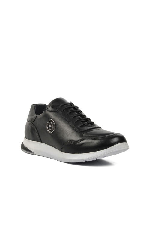 Black-White Mens Casual Shoes 4378 M (Large Size)