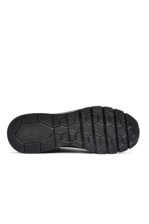 Siyah Hakiki Deri Erkek Casual Ayakkabı 4511 M