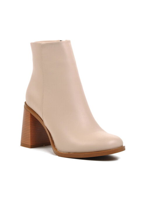 Beige Womens Boots 458237 Z