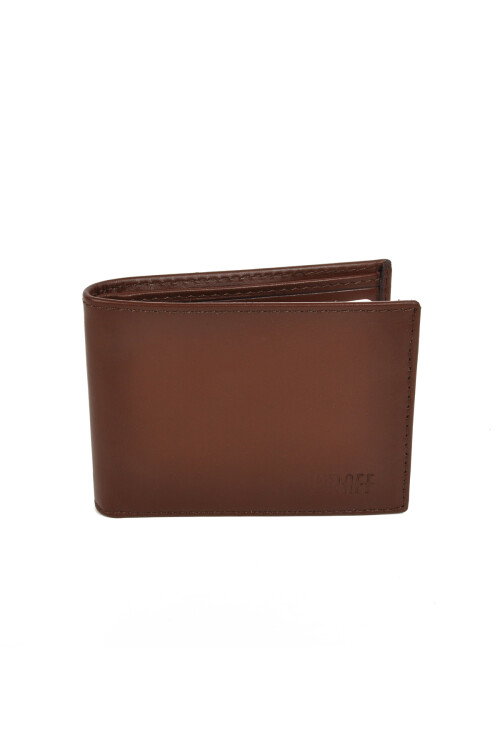 Kahve Hakiki Deri Erkek Cüzdan 8010
