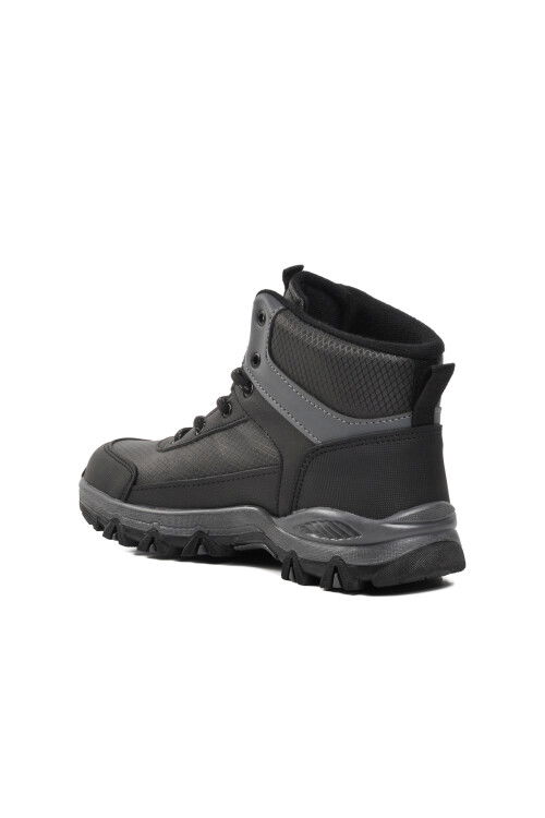 Black Polyurethane Unisex Outdoor Boots Alfa G