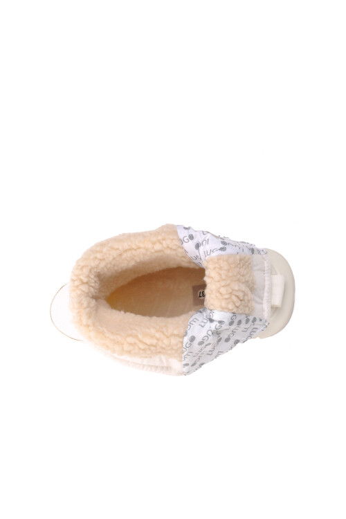 White Patent Leather Womens Snow Boots DMK-Z001 Z