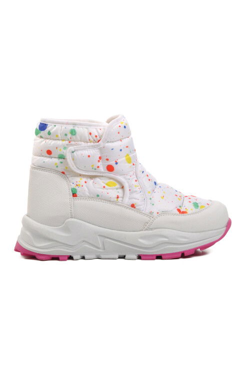 White Childrens Snow Boots FY222 F