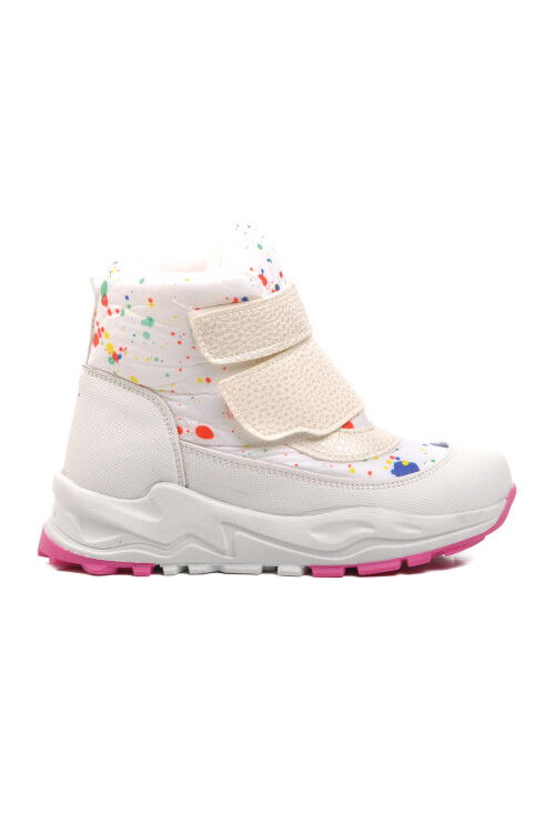 White Kids Snow Boots FY223 P