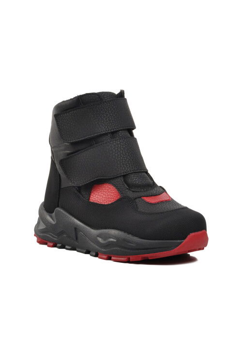 Black Orthopedic Unisex Childrens Snow Boots FY224 F