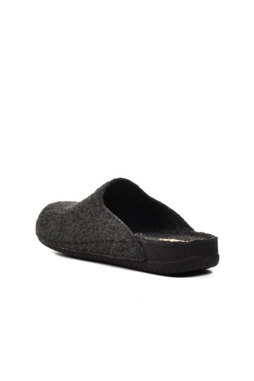 Black Mens Slippers Bento K-12115 M