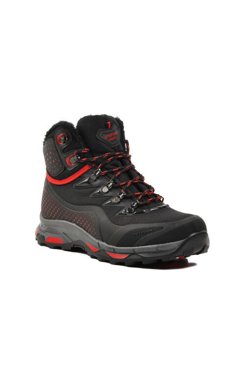 Black-Red Mens Outdoor Boots Kaleo M