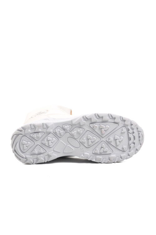 Beyaz  Kadın Kar Botu Parse Z