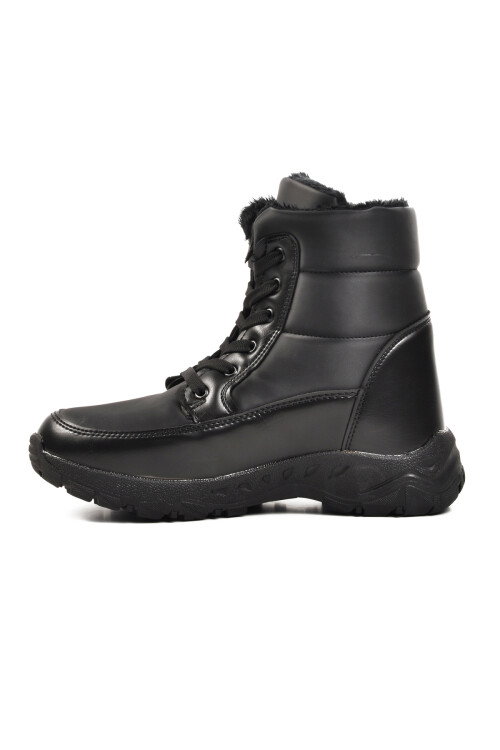 Siyah-Zümrüt  Kadın Kar Botu Parse Z