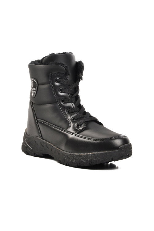 Siyah-Zümrüt  Kadın Kar Botu Parse Z