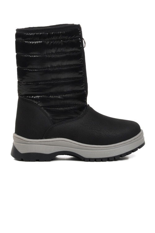 Black Kids Snow Boots Staye P